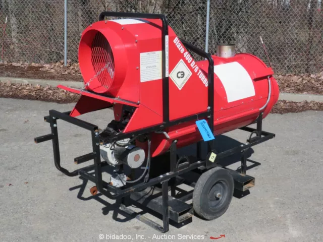 Campo EB400D/G Turbo Portable Jobsite Indirect Forced Air Heater -Parts/Repair