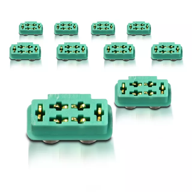 Hochstrom MPX Stecker mit Lötring 10 Stk partCore 100217