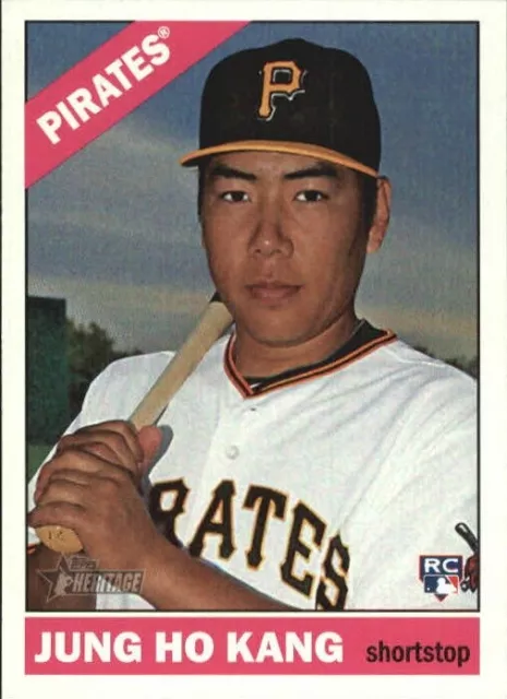 2015 Topps Heritage #714A Jung Ho Kang SP RC
