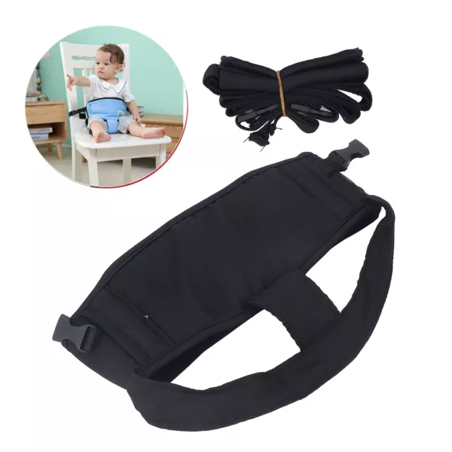 (Black) Travel Harness Baby Travel Harness Sponge Inner Meal