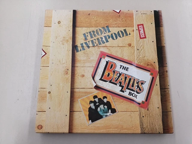 THE BEATLES FROM Liverpool Box Set 8LP Japan Press Toshiba