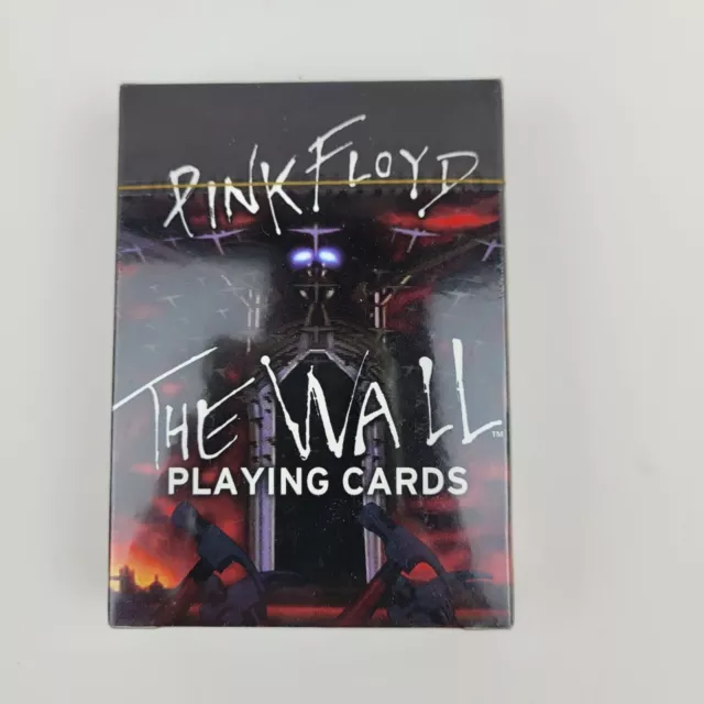 Pink Floyd The Wall Playing Cards Unopened Rare Novelty Collectors. Sealed