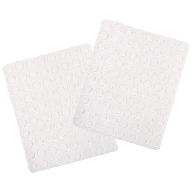 2 hojas parachoques para puertas de armario parachoques cojines silenciosos