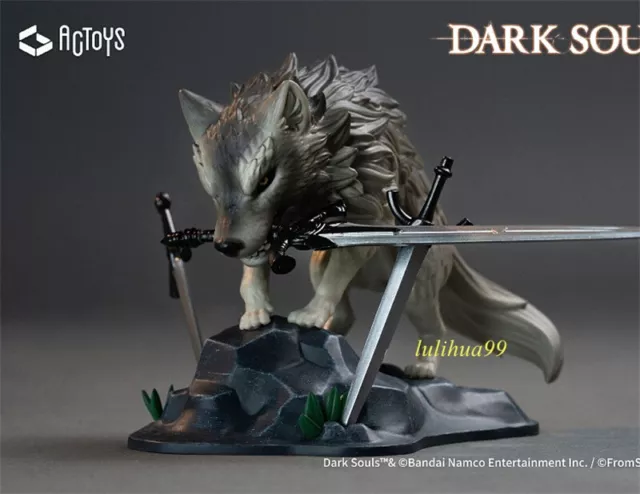 ACTOYS Dark Souls Abyss Watchers Wolf Sif Figure Mini PVC Model New 1PC