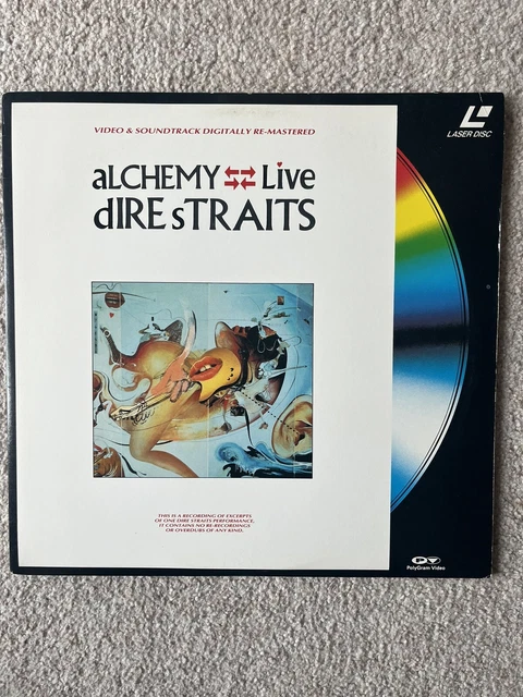 Dire Straits Alchemy Live Laserdisc NTSC Music