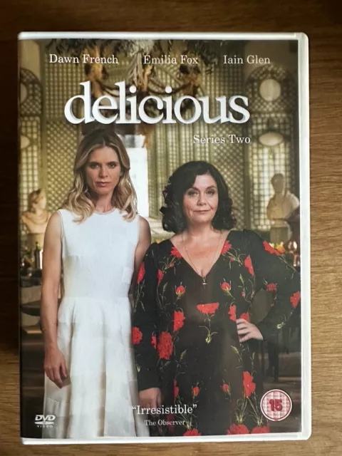 Delicious Season 1 DVD British Drama Series w/ Dawn French Emilia Fox Iain Glen