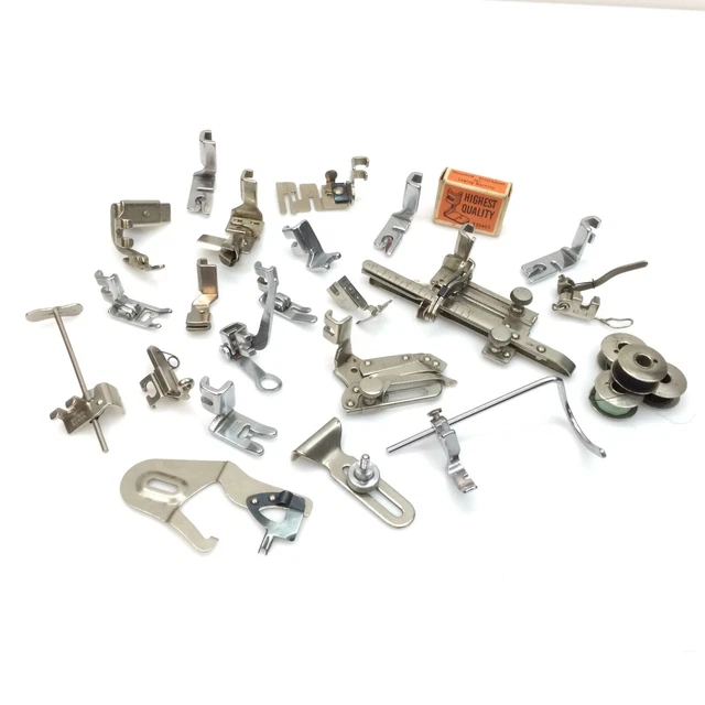 VINTAGE SINGER SEWING Machine Feet & Attachments Multiple Available £