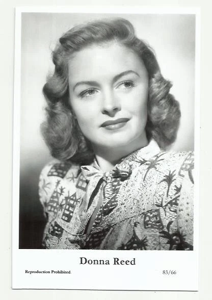 (Bx16) Donna Reed Swiftsure Photo Postcard (83/66) Filmstar Pin Up Glamor