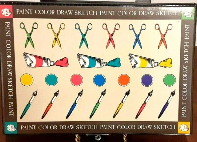PAINT COLOR DRAW Sketch Complete Kit $18.00 - PicClick