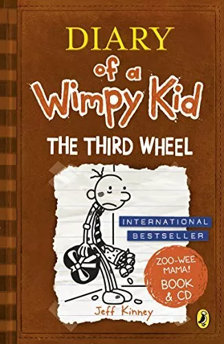 Diary of a Wimpy Kid: The Third Wheel book & CD By Jeff Kinney