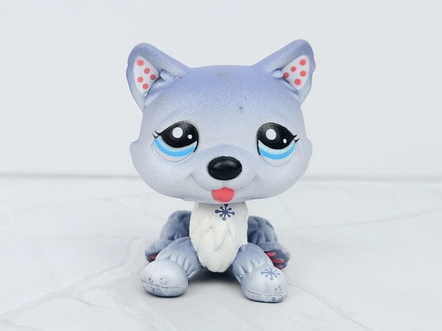 Littlest Pet Shop #1793 Husky - Authentique Hasbro LPS D'occasion