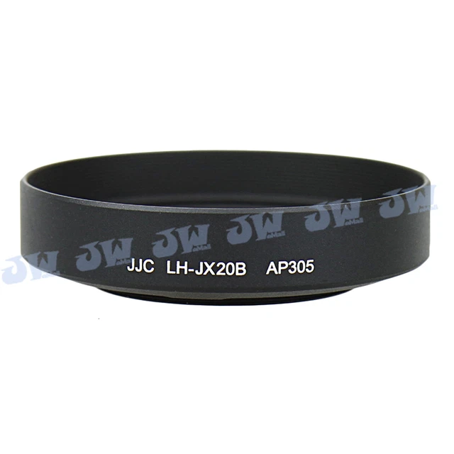 JJC Black Lens Hood & Filter Adapter For Fujifilm Finepix X30 X20 X10 as LH-X10