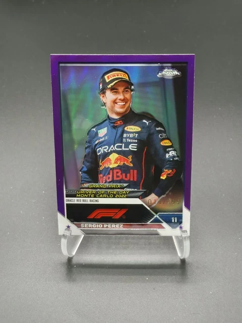 TOPPS F1 TURBO Attax 2023 Carte De Formule 1 N° 191 PSA Sergio Perez