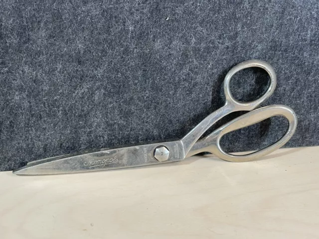 Vintage Monopol Pinking Shears Solinger Germany Right Hand Scissors Old Craft