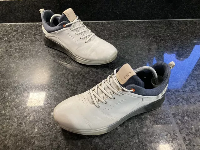 Ecco S-Three Gore- Tex Spikeless  Leather Mens Golf Shoes.size 9-9.5