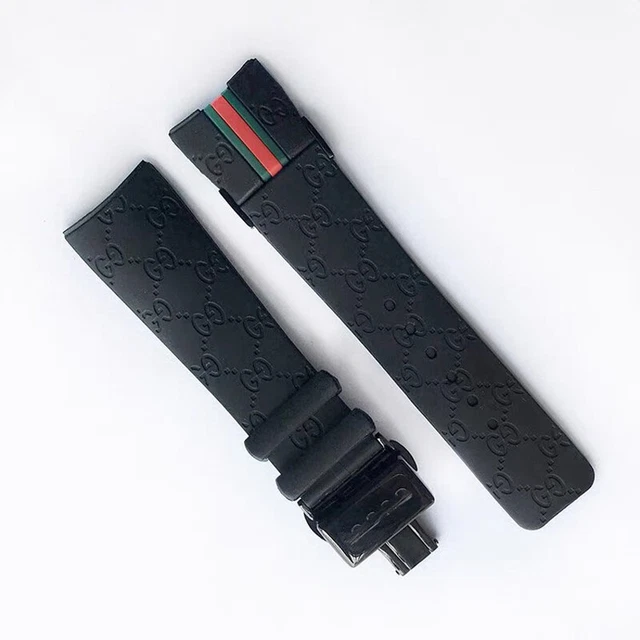 26MM RUBBER REPLACEMENT Watch Strap For I Gucci Digital Men s