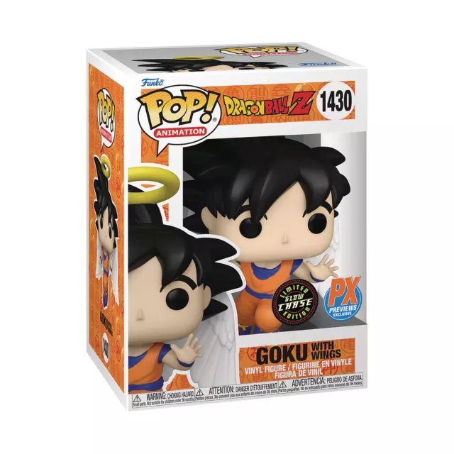 Funko Pop! Animation: Dragon Ball Z - Angel Goku Chase PX Previews Exclusive 2