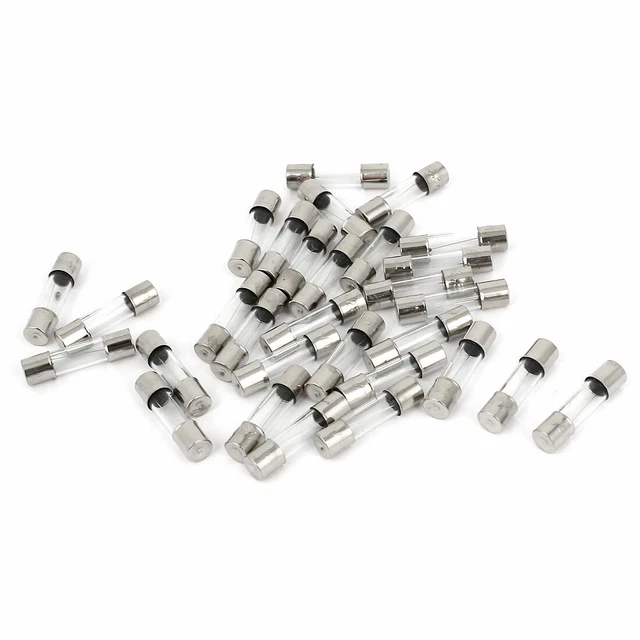 30pcs 5mmx20mm 250V 3.5A Rapide Rapide cartouche fusible verre Action F3.5AL250V