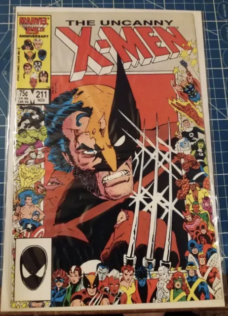 Uncanny X-Men vol.1 #211 1986 Marvel Comic Book