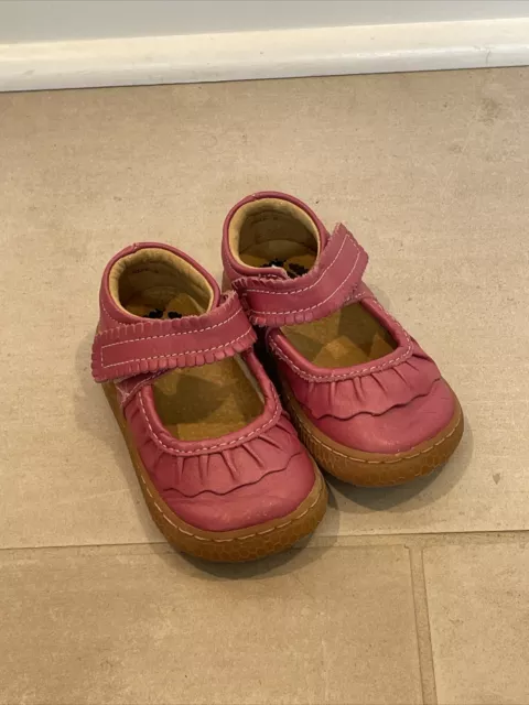 Livie & Luca Girls Shoes Toddler Size 5 Pink Leather Mary Janes Spring Summer