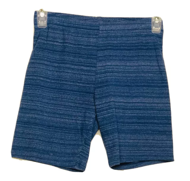SO girl's Size 12 Blue Bike/Activewear Cotton/Spandex Shorts
