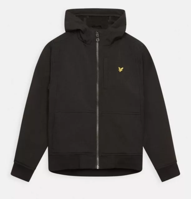 Lyle and Scott Kids Jacket Outerwear Softshell Hooded Zip. Age 9-10 Years. New.