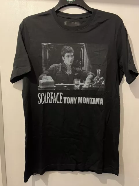 PHILIPP PLEIN TONY MONTANA T Shirt In Black 100