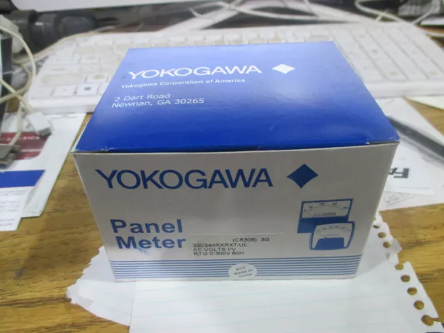 Yokogawa panel meter 250344RXRX7/UL