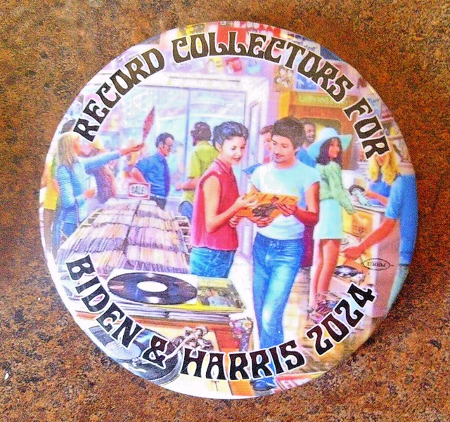 2025 DEMOCRAT JOE BIDEN President COLORFUL VINYL RECORD COLLECTORS FOR