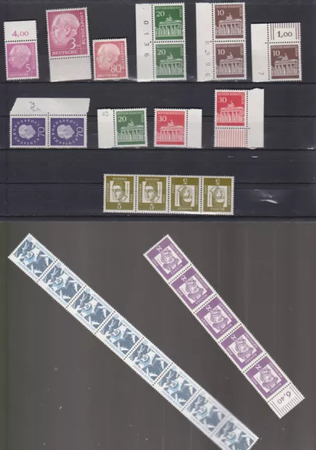  briefmarken - brd + berlin postfrisch** - top