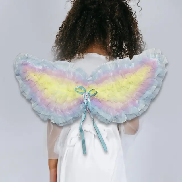 Kids Butterfly Wings Dreamlike Angel Wings for Carnival Festival Photo