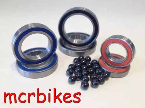 6803/ 61803 Sealed Bicycle Bearing Cartridges Chrome/ Stainless/ Ceramic 17x26x5