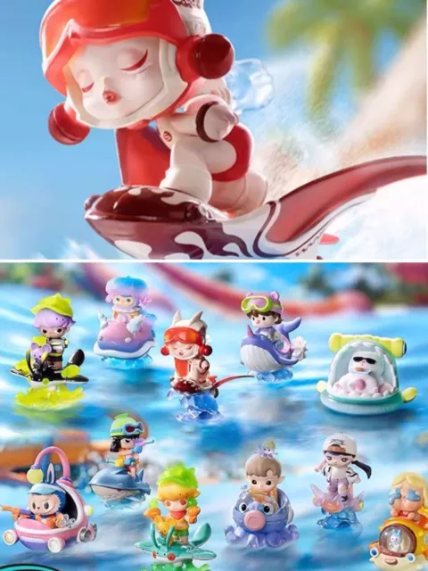 2023 POP MART Water Party Series Blind Box Figure Toy Gift Doll NEW HOT