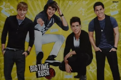 BIG TIME RUSH - A3 Poster (ca. 42 x 28 cm) - Clippings Fan Sammlung NEU