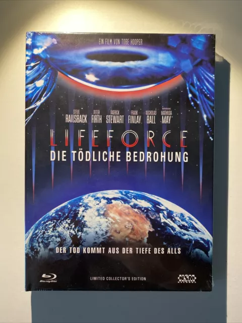 Lifeforce Die tödliche Bedrohung | Mediabook Cover C Lim. 333 | NSM Blu-ray DVD