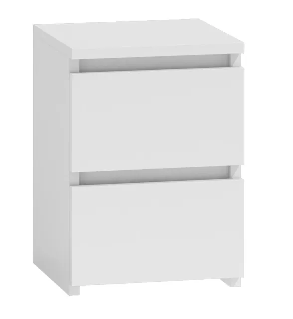 WHITE Chest Of Drawers Bedroom Furniture Storage Bedside 2 to 8 Draws - MODERN