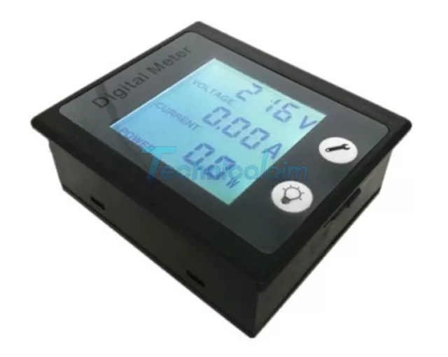 100A AC 260V Digital LCD Panel Voltage Meter Power Energy Ammeter Voltmeter