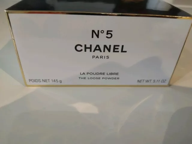 CHANEL No 5 Poudre Libre Bain -After Bath loose Powder 145g/5.11oz New & Boxed