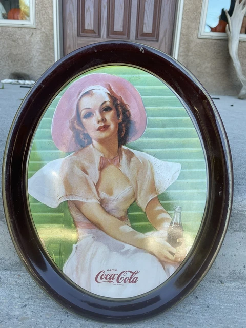 Vintage Coca Cola Tray Advertising Coca Cola