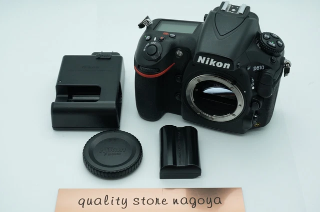 Nikon D810 36.3MP DSLR body Camera Shutter count 32250 Good condition