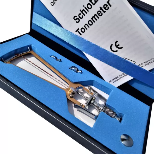 Schiotz Tonometer for Optometry with Blue Case and Free Shipping