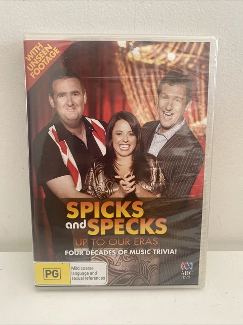 Spicks And Specks - Up To Our Ears Dvd - Brand New Sealed - Region 4 - Abc B