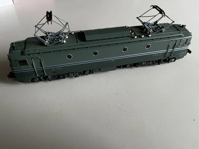 Locomotive HO Rivarossi CC 7131 (réf 1600) – Courant Continu