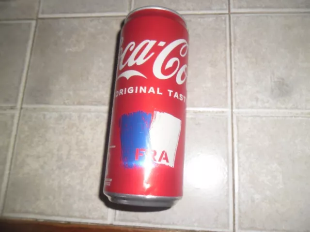 Coca Cola Lattina Vuota Mondiali Qatar 2022 Francia Buone Condizioni Originalz