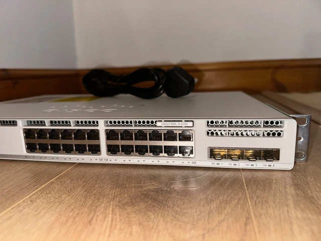 CISCO CATALYST C9200L-24T-4X-E 24port Data 4x10G uplink Network Switch ...