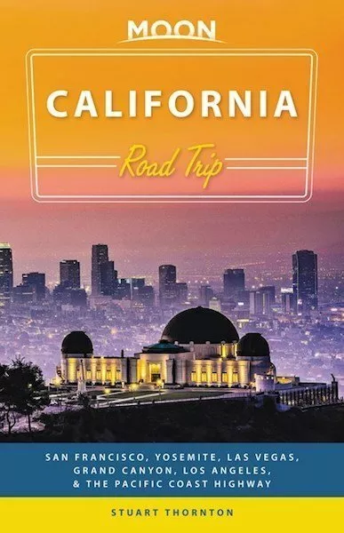 Moon California Road Trip USA travel guide paperback FREE SHIPPING