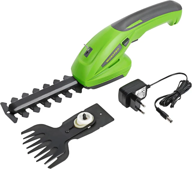 WORKPRO Forbici a Batteria 7,2V, Cesoia Elettrica a Batteria al Litio 1,5Ah, Lar