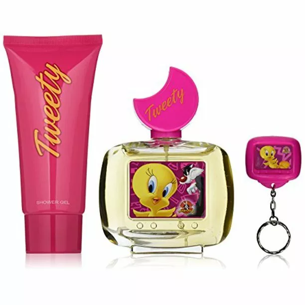 Cs Looney Tunes Tweety First American Brands Set In Pink Tin Lunch Box