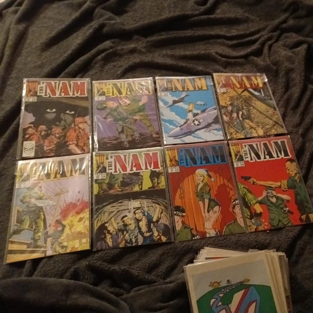 The Nam #1-84 Complete lot run Set series 1986-1992 Marvel comics Vietnam war 4