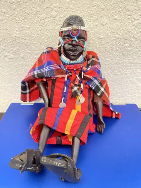 Maasai Kenyan Woman Doll